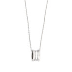 Bulgari 18k White Gold B.Zero1 Necklace // Pre-Owned