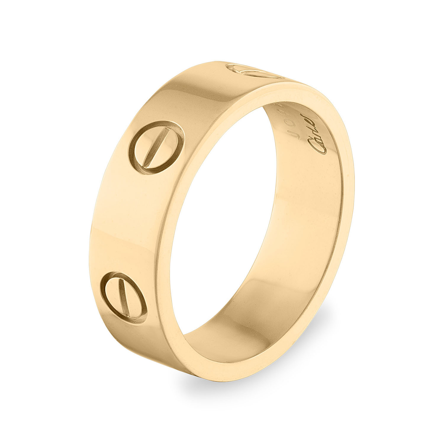 Cartier 18k Yellow Gold Love Ring // Ring Size: 9.5 // Pre-Owned - Luxury Designer Jewelry 
