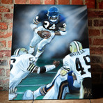 Walter Payton // The Great Leap // Canvas (30"W x 24"H x 1.5"D // Limited Edition)