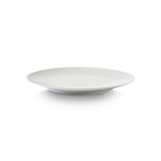 Culinaria Coupe // Warm Dinner Plate Set // Pure White (Set of 4)