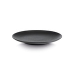 Calido Coupe // Warm Dinner Plate Set // Onyx Black (Set of 4)