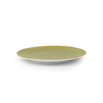 Culinaria Coupe // Warm Dinner Plate Set // Olive (Set of 4)