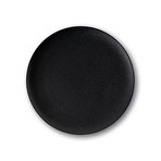 Calido Coupe // Cold Dinner Plate Set // Onyx Black (Set of 4)