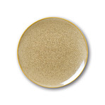 Culinaria Coupe // Warm Dinner Plate Set // Mocha (Set of 4)