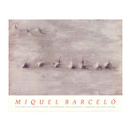 Miquel Barcelo // Paysage Avec Sept Fruits // 1989 Offset Lithograph