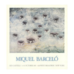 Miquel Barcelo // Fifteen Holes // 1987 Offset Lithograph