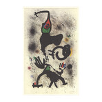 Joan Miro // Traversing // 1979 Offset Lithograph