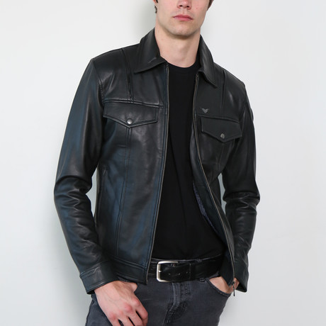 Future Trunks Limited Edition Leather Jacket // Black (2XL) - Luca