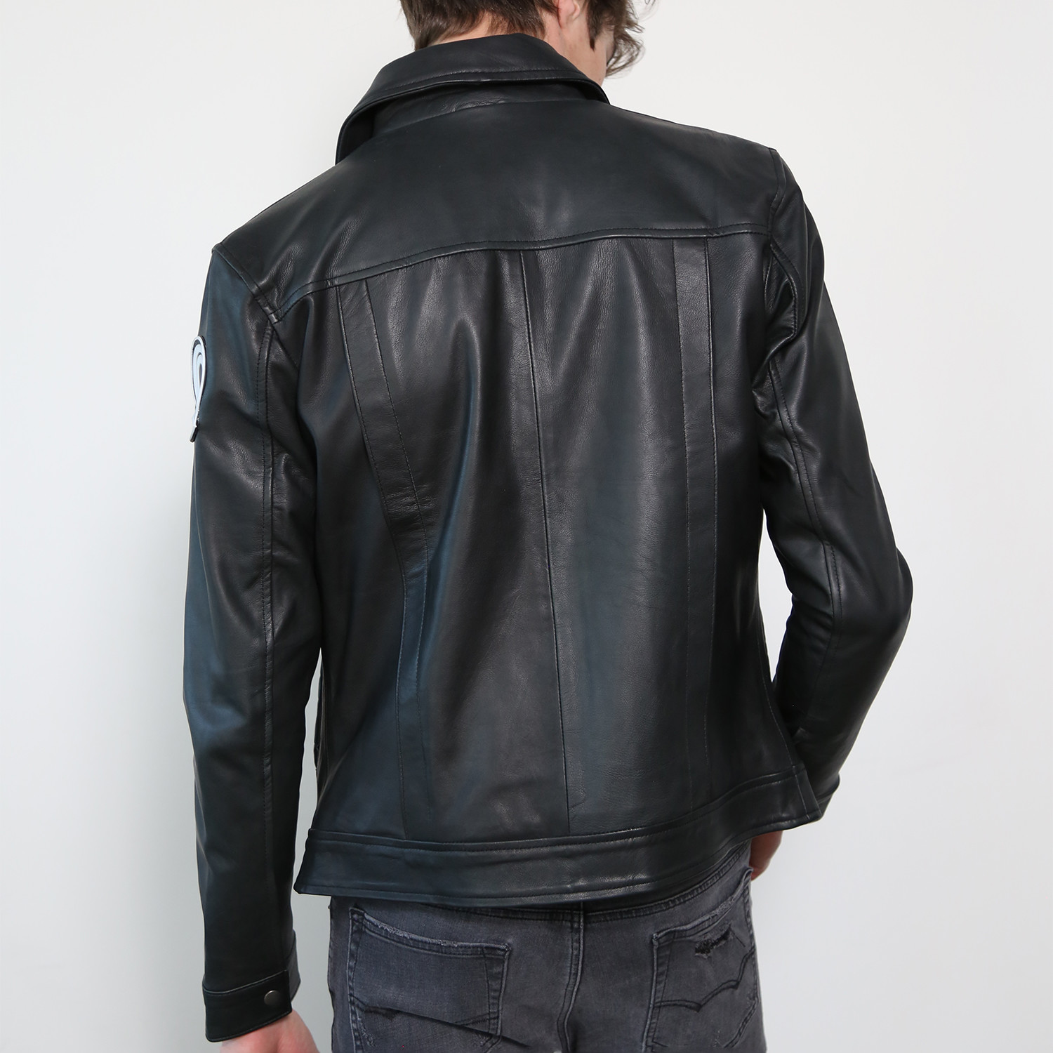 Future Trunks Limited Edition Leather Jacket // Black (XS) - Luca ...