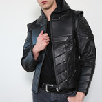 Green Arrow Limited Edition Leather Jacket // Black (3XL)