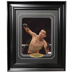 Max Holloway // Autographed + Framed Photo // Right Hook