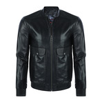 Molokai Leather Jacket // Black (M)