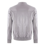 Lemmon Leather Jacket // Gray (S)