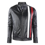 Sedona Leather Jacket // Black (M)