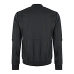 Diamond Leather Jacket // Brown Tafta (L)