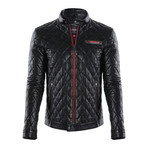 Mojave Leather Jacket // Black (3XL)