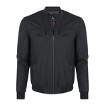 McDowell Leather Jacket // Brown Tafta (L)