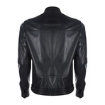 Shuksan Leather Jacket // Black (S)