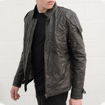 Transformers Decepticon Leather Jacket // Gray (XL)