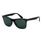 Unisex RB4440N-601S71-41 Sunglasses // Matte Black + Green
