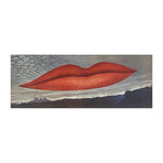 Man Ray // Lips (No Text) // 1966 Offset Lithograph