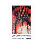 Jim Dine  // Recent Prints  // 1984 Offset Lithograph