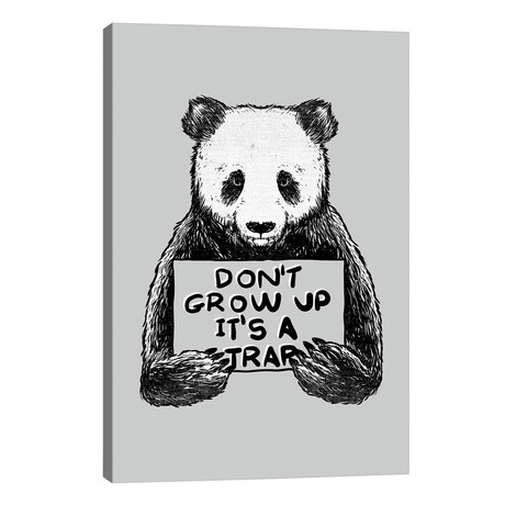 Don'T Grow Up Its A Trap // Tobias Fonseca (26"W x 40"H x 1.5"D)