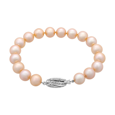 Assael 18k White Gold Pearl Bracelet