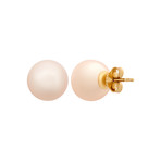 Assael 18k Yellow Gold Pearl Earrings X