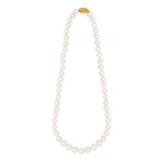 Assael 18k Yellow Gold Pearl Necklace VIII