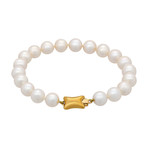 Assael 18k Yellow Gold Pearl Bracelet II