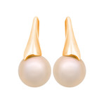 Assael 18k Yellow Gold Pearl Earrings VIII