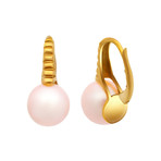 Assael 18k Yellow Gold Pearl Earrings V