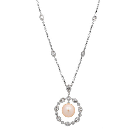 Assael 18k White Gold Pearl Necklace V