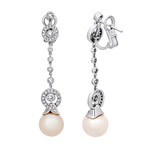 Assael 18k White Gold Pearl Earrings VII