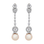 Assael 18k White Gold Pearl Earrings VII