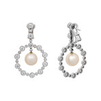 Assael 18k White Gold Pearl Earrings VI