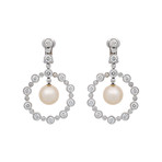 Assael 18k White Gold Pearl Earrings VI