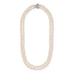 Assael 18k White Gold Pearl Necklace V
