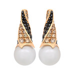 Assael 18k Rose Gold Pearl Earrings II