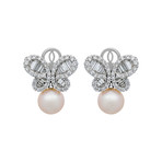 Assael 18k White Gold Pearl Earrings X