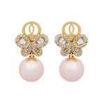 Assael 18k Yellow Gold Pearl Earrings VII