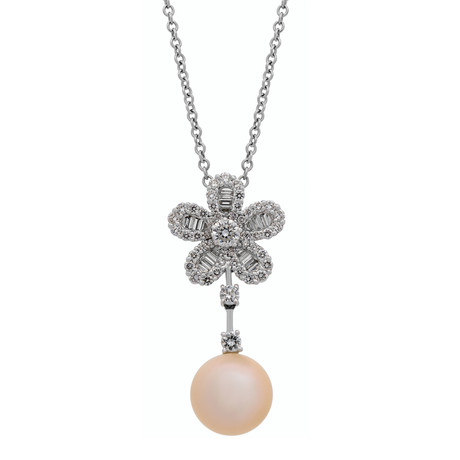 Assael 18k White Gold Pearl Necklace I