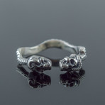 Skulls Ring // Silver (11)