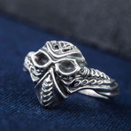 Mask Ring // Silver (10.5)
