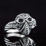 Mask Ring // Silver (8)