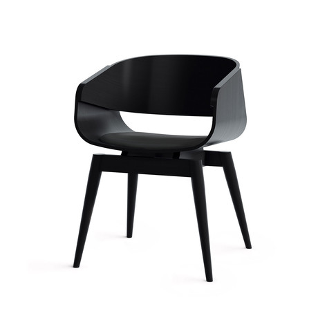 4th Armchair // Color Soft (Black)