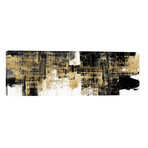 Amplified Gold on Black // Alex Wise (60"W x 20"H x 0.75"D)