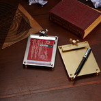 Scribner Notepad // Brass (Small)