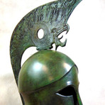 Thracean Full Size Helmet With Griffin Crest